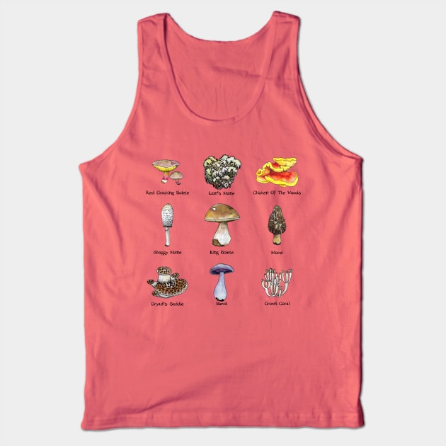 Mushroom ID Tank Top by ThisIsNotAnImageOfLoss